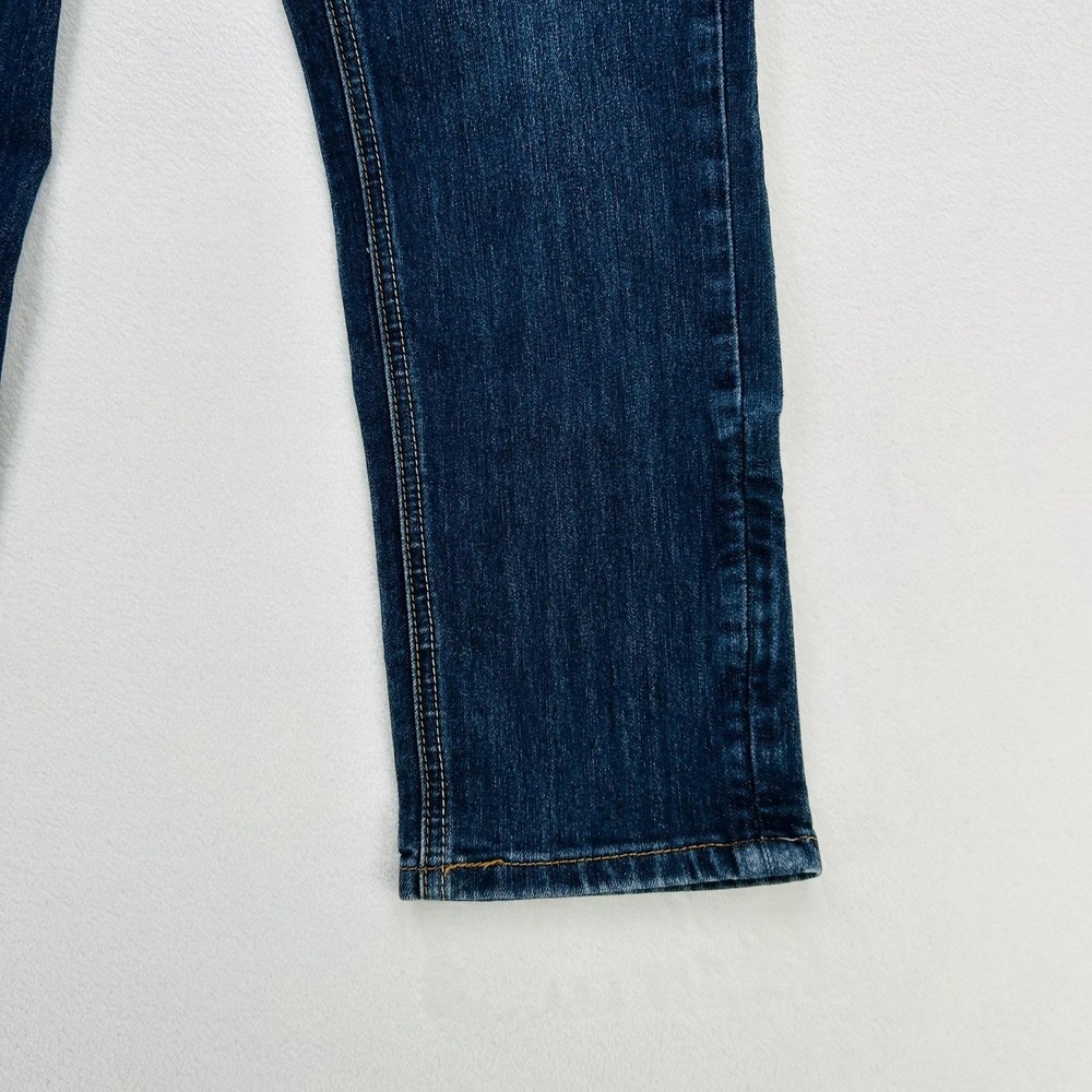 Bongo Jeans Juniors 11 30x26 Blue Mid Rise Straight Dark Wash Stretch Denim - Picture 11 of 16